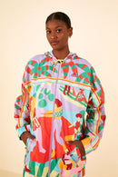 windbreaker adidas estampada all together pastel
