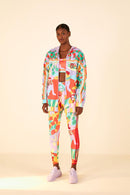 windbreaker adidas estampada all together pastel
