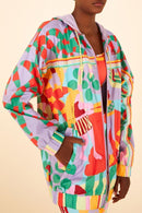 windbreaker adidas estampada all together pastel