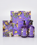 KIT SPRAY DE AMBIENTE & SABONETE LÍQUIDO + PORTA-OBJETOS VIOLETA
